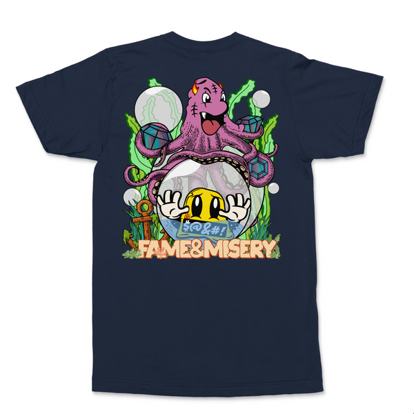 Bubble Tee - Navy
