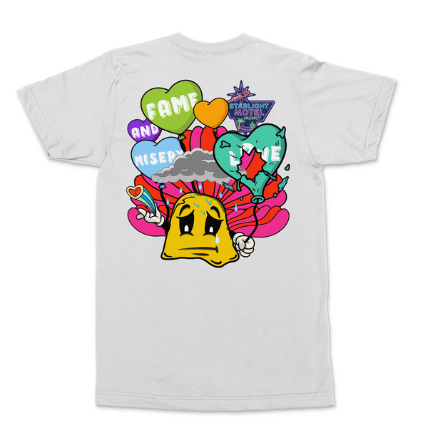 Hate/Love Tee - White