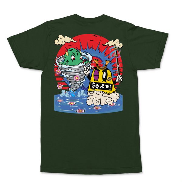 Warrior Tee - Sport Green